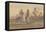 'Franconian Peasants near Wurzburg', Germany, 1852-Carl Haag-Framed Stretched Canvas
