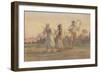 'Franconian Peasants near Wurzburg', Germany, 1852-Carl Haag-Framed Giclee Print