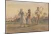 'Franconian Peasants near Wurzburg', Germany, 1852-Carl Haag-Mounted Giclee Print