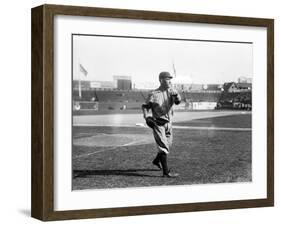 Frank Allen, Brooklyn Dodgers, Baseball Photo - New York, NY-Lantern Press-Framed Art Print