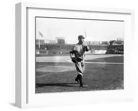 Frank Allen, Brooklyn Dodgers, Baseball Photo - New York, NY-Lantern Press-Framed Art Print