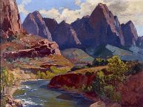 Cathedral Peak-Frank Bischoff-Framed Stretched Canvas