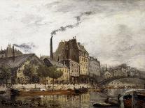 Le canal Saint-Martin au quai de Valmy-Frank Boggs-Giclee Print