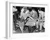 Frank Borzage, Robert Young, Joan Crawford, the Shining Hour, 1938-null-Framed Photographic Print