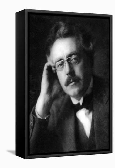 Frank Bridge, English Composer and Violist-Herbert Lambert-Framed Stretched Canvas