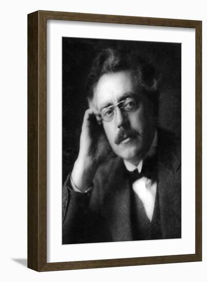 Frank Bridge, English Composer and Violist-Herbert Lambert-Framed Art Print