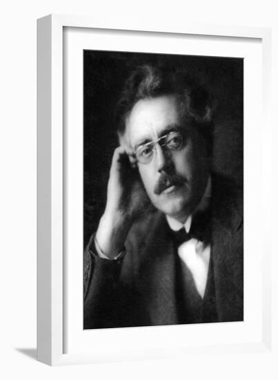 Frank Bridge, English Composer and Violist-Herbert Lambert-Framed Art Print