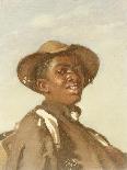 A Negro, Head and Shoulders-Frank Buchser-Giclee Print