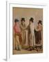 Frank Buckle, John Wastel, Robert Robson and a Stable Lad-Benjamin Marshall-Framed Giclee Print