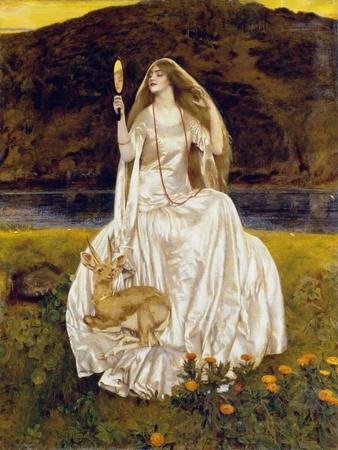 The Damsel of the Lake, Called Nimue the Enchantress,1924