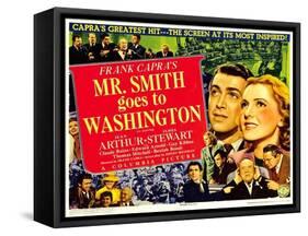 Frank Capra's Mr. Smith Goes to Washington, 1939-null-Framed Stretched Canvas