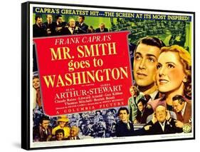 Frank Capra's Mr. Smith Goes to Washington, 1939-null-Framed Stretched Canvas