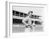 Frank Chance, Chicago Cubs, Baseball Photo No.1 - Chicago, IL-Lantern Press-Framed Art Print