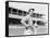 Frank Chance, Chicago Cubs, Baseball Photo No.1 - Chicago, IL-Lantern Press-Framed Stretched Canvas