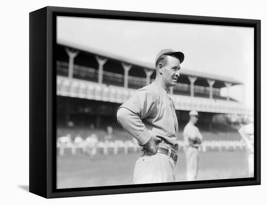 Frank Chance, Chicago Cubs, Baseball Photo No.1 - Chicago, IL-Lantern Press-Framed Stretched Canvas