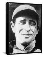 Frank Chance, Chicago Cubs, Baseball Photo No.2 - Chicago, IL-Lantern Press-Framed Stretched Canvas