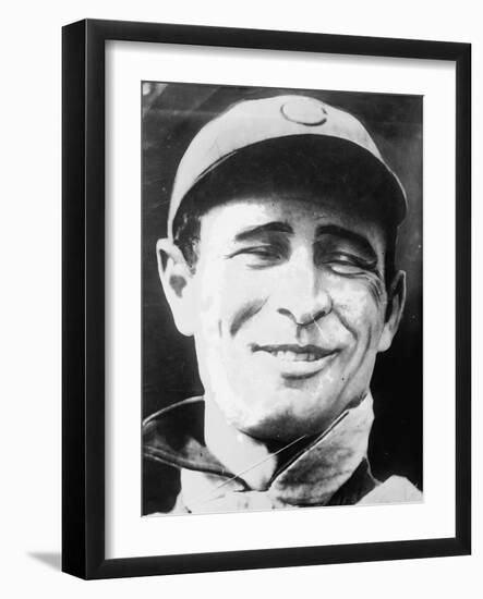 Frank Chance, Chicago Cubs, Baseball Photo No.2 - Chicago, IL-Lantern Press-Framed Art Print