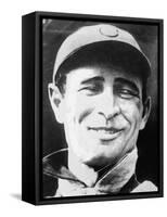 Frank Chance, Chicago Cubs, Baseball Photo No.2 - Chicago, IL-Lantern Press-Framed Stretched Canvas