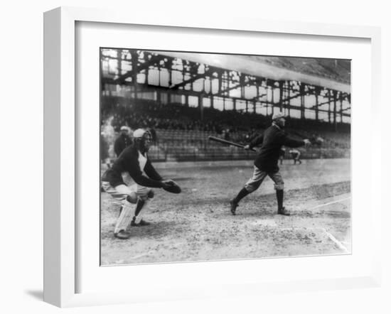 Frank Chance, NY Yankees, Baseball Photo - New York, NY-Lantern Press-Framed Art Print
