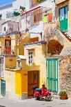 Italy, Procida island - Houses at Village Corricella.-Frank Chmura-Photographic Print