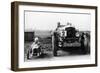 Frank Clement and Woolf Barnato in a Bentley Speed 6, Brooklands, Surrey, 1930-null-Framed Photographic Print