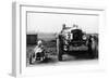 Frank Clement and Woolf Barnato in a Bentley Speed 6, Brooklands, Surrey, 1930-null-Framed Photographic Print