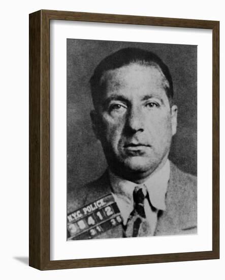 Frank Costello (1891-1973) in 1935 Mug Shot-null-Framed Photo