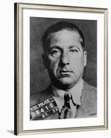 Frank Costello (1891-1973) in 1935 Mug Shot-null-Framed Photo