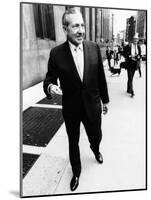 Frank Costello, 78, Organized Crime Boss, Leaves the New York County District Attorney's Office-null-Mounted Photo