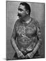 Frank de Burgh, Tattooed Man, 1897-Carl Miller-Mounted Photographic Print