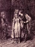 Elijah Meeting Ahab and Jezebel in Naboth's Vineyard-Frank Dicksee-Giclee Print