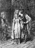Elijah Meeting Ahab and Jezebel in Naboth's Vineyard-Frank Dicksee-Giclee Print
