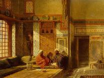 The House of Moufti Sheikh El Mahadi, Cairo, 1873-Frank Dillon-Giclee Print