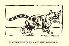 Master Mustapha Of The Whiskers-Frank Dobias-Art Print