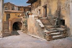 Guard of a Harem-Frank Duveneck-Art Print