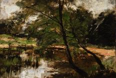 Beechwoods at Polling, Bavaria, C.1876-Frank Duveneck-Framed Giclee Print