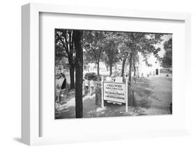 Frank Engel and Family, Ohio's Most Typical Farm Family Winners on Exhibit at Ohio State Fair, 1941-Alfred Eisenstaedt-Framed Photographic Print