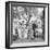 Frank Engel and Family, Ohio's Most Typical Farm Family Winners on Exhibit at Ohio State Fair, 1941-Alfred Eisenstaedt-Framed Photographic Print