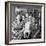 Frank Engel and Family, Ohio's Most Typical Farm Family Winners on Exhibit at Ohio State Fair, 1941-Alfred Eisenstaedt-Framed Photographic Print