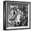 Frank Engel and Family, Ohio's Most Typical Farm Family Winners on Exhibit at Ohio State Fair, 1941-Alfred Eisenstaedt-Framed Photographic Print