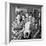 Frank Engel and Family, Ohio's Most Typical Farm Family Winners on Exhibit at Ohio State Fair, 1941-Alfred Eisenstaedt-Framed Photographic Print