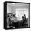 Frank Engel and Family, Ohio's Most Typical Farm Family Winners on Exhibit at Ohio State Fair, 1941-Alfred Eisenstaedt-Framed Stretched Canvas