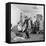 Frank Engel and Family, Ohio's Most Typical Farm Family Winners on Exhibit at Ohio State Fair, 1941-Alfred Eisenstaedt-Framed Stretched Canvas