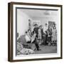 Frank Engel and Family, Ohio's Most Typical Farm Family Winners on Exhibit at Ohio State Fair, 1941-Alfred Eisenstaedt-Framed Photographic Print