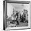 Frank Engel and Family, Ohio's Most Typical Farm Family Winners on Exhibit at Ohio State Fair, 1941-Alfred Eisenstaedt-Framed Photographic Print