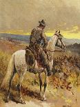 A Scout - North America-Frank Feller-Giclee Print