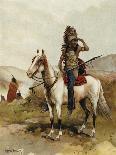 A Sioux Indian Chief-Frank Feller-Giclee Print
