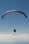 Paraglider Above the Clouds, Aviation, Paraglider, Paragliding, Paragliding-Frank Fleischmann-Photographic Print