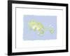 Frank Frog-Lucy Davies-Framed Art Print