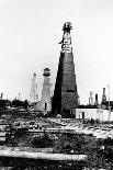 American Oil Wells in Romania-Frank George Carpenter-Laminated Photographic Print